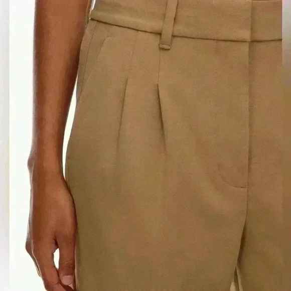 WILFRED Softly structured high-waisted wide-leg trousers - Picture 3 of 14